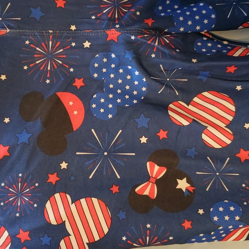 Ambrie Mickey Mouse Americana leggings